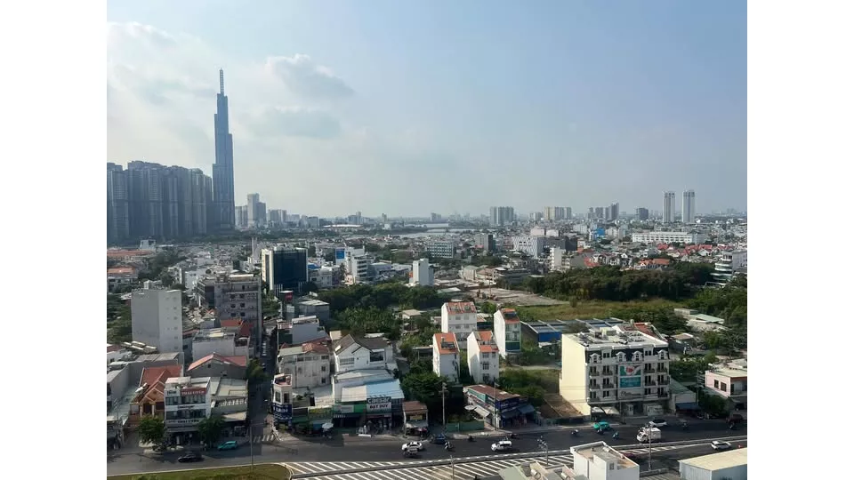 Cho Thuê Căn Hộ Paris Hoàng Kim Quận 2 &#8211; 2PN 2WC, Tầng Trung View Đẹp
