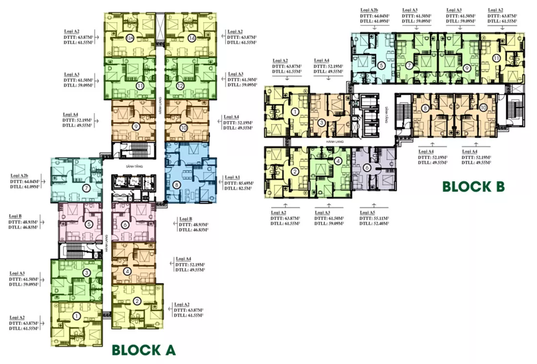 Căn hộ Thủ Thiêm Garden 52M² 2PN 1WC Có ít nội thất