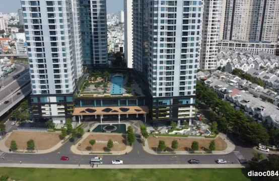 Cho Thuê Căn Hộ Sunwah Pearl Bình Thạnh 2PN Full Nội Thất, View Hồ Bơi