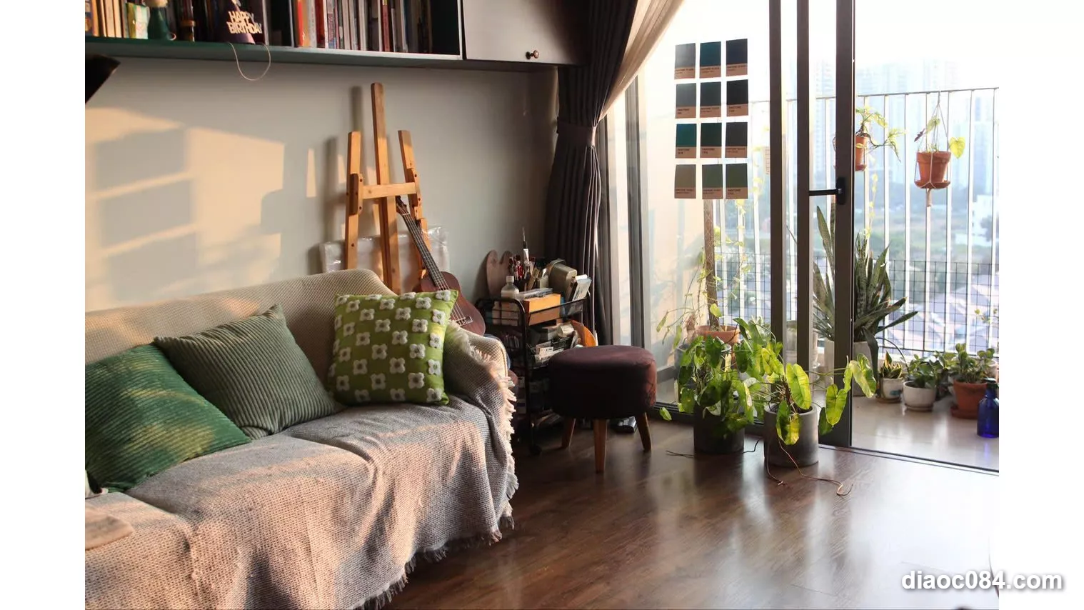 Căn hộ HausNeo Quận 9 Full Nội Thất Gỗ – Tầng Trung View Biệt Thự Thoáng Đẹp