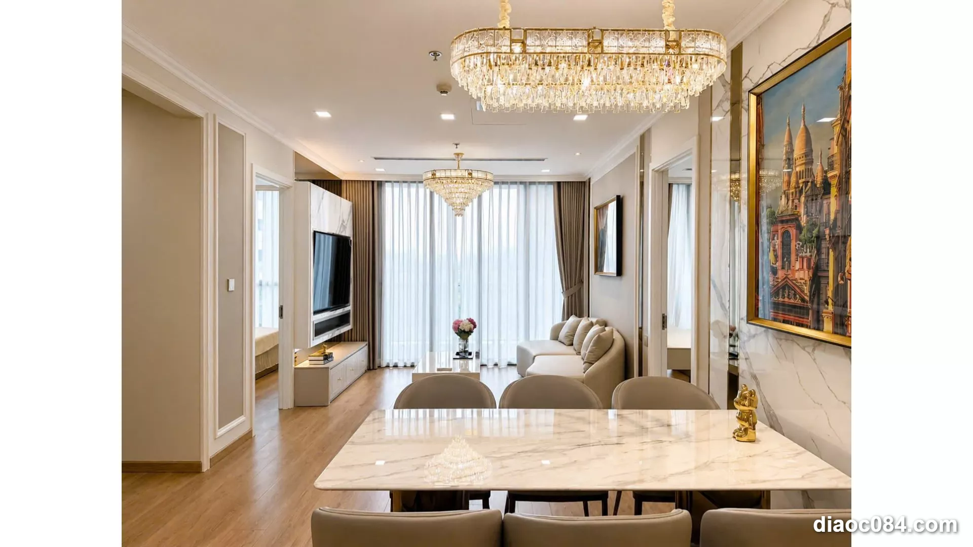 Bán Căn Hộ Vinhomes Central Park 3PN 116m² Ban Công Đông Nam Thoáng Mát