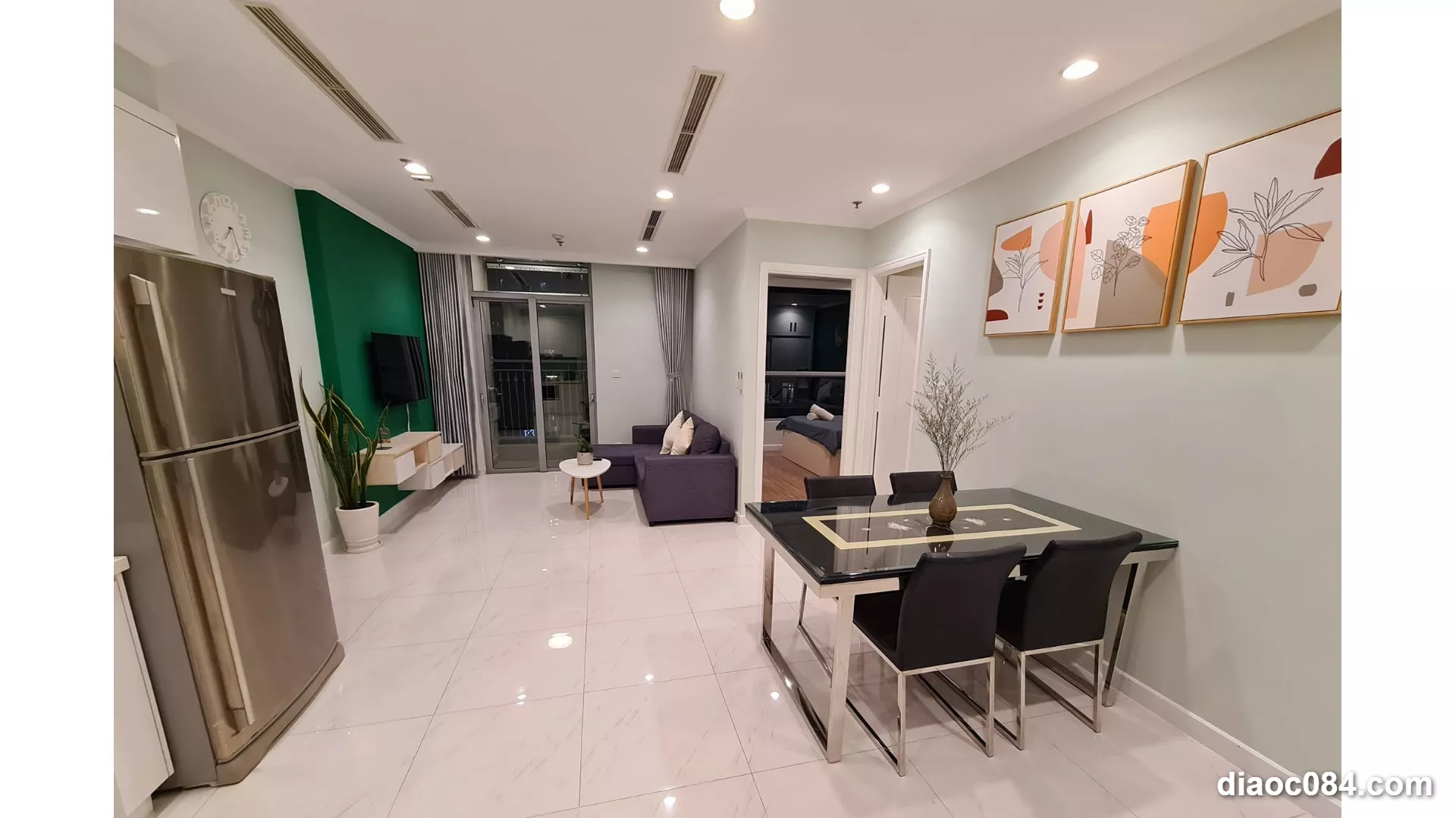 Cho Thuê Căn Hộ 1PN Full Nội Thất Tầng Trung View Thoáng Vinhomes Central Park